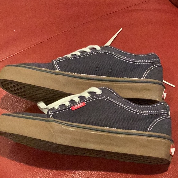 Blue canvas Vans - Picture 5 of 7